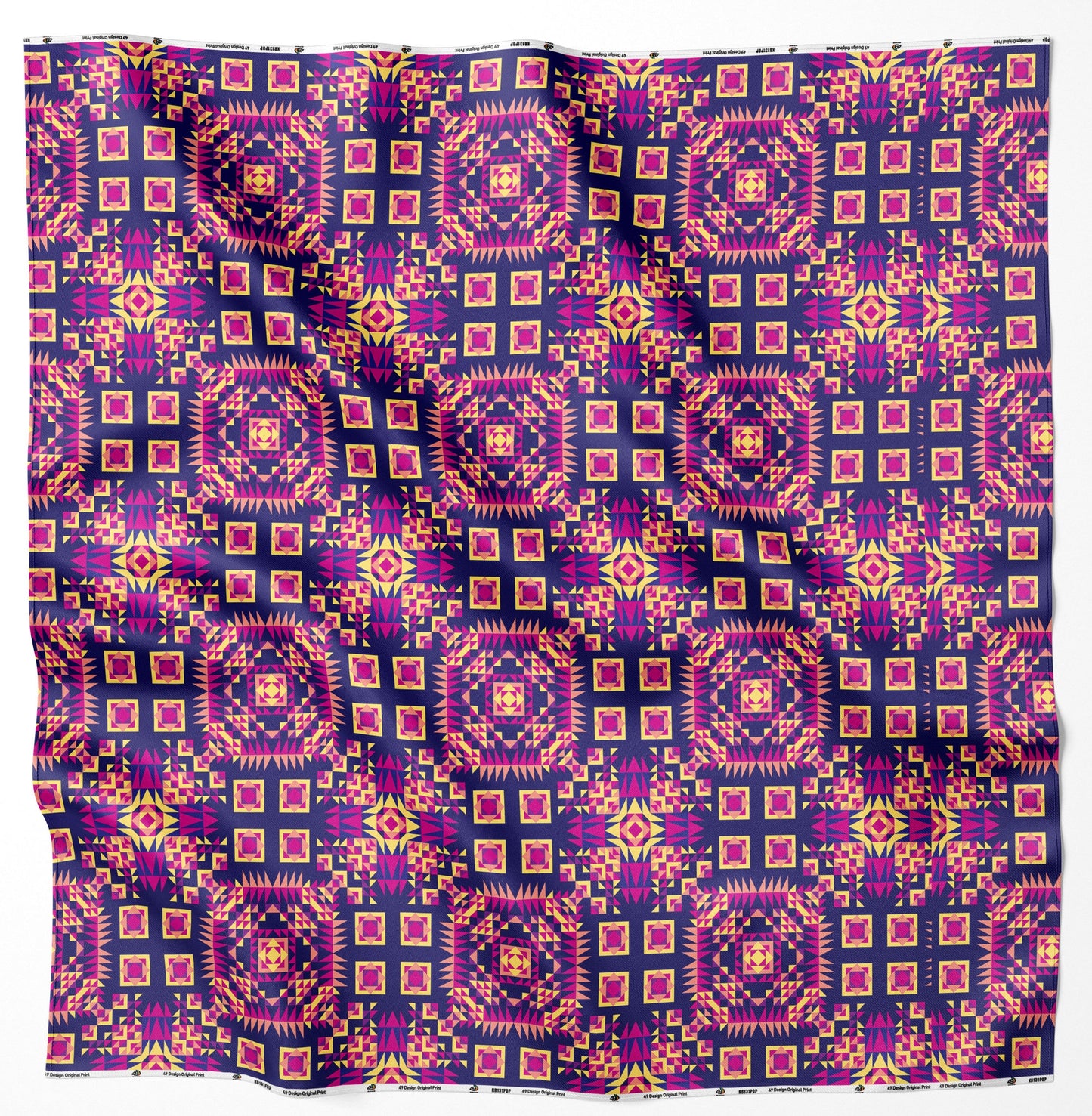 Kaleidoscope Bleu Fabric