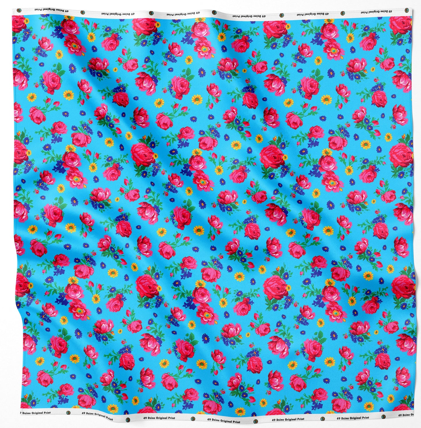 Kokum Ceremony Turquoise Fabric