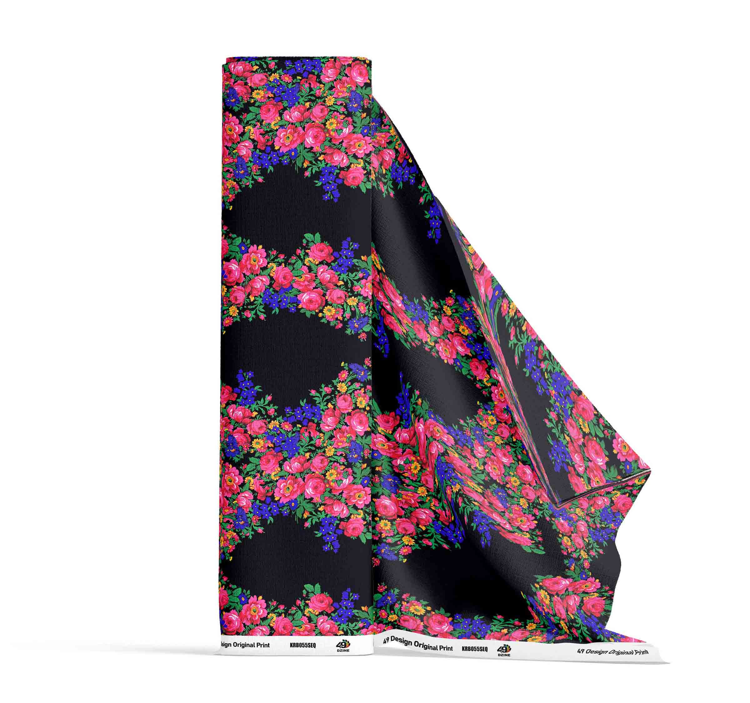 Kokum's Revenge White Satin Fabric By the Yard Pre Order main image 0