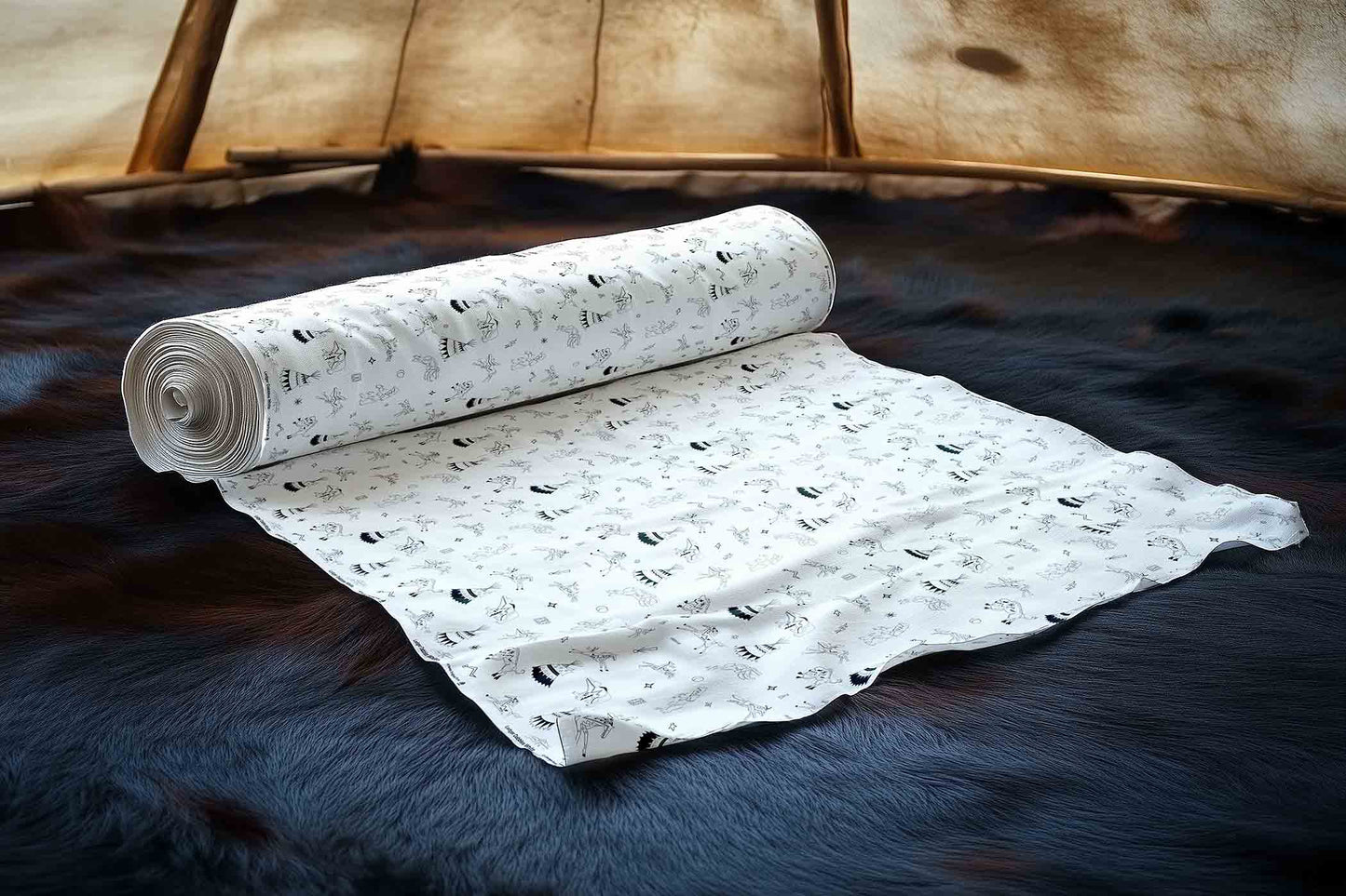 Ledger Dabbles White Fabric