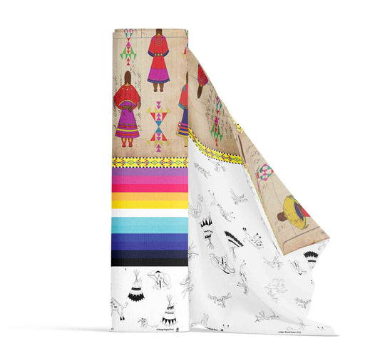 Ledger Round Dance Fabric