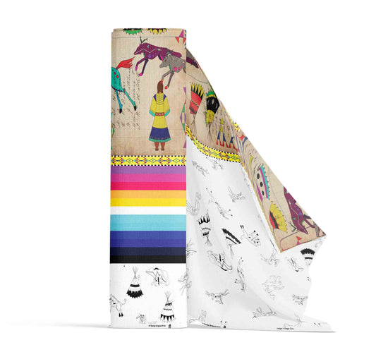 Ledger Village Fabric