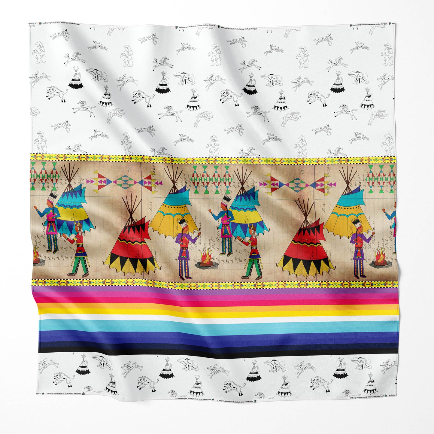 Ledger Chiefs Clay Fabric