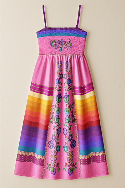 Meadow Radiance Pink 2 Smock Top Dress