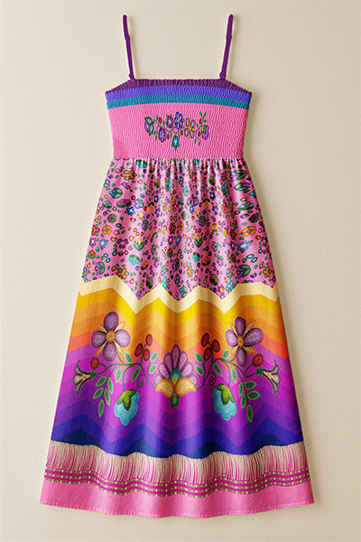 Meadow Radiance Pink 3 Smock Top Dress