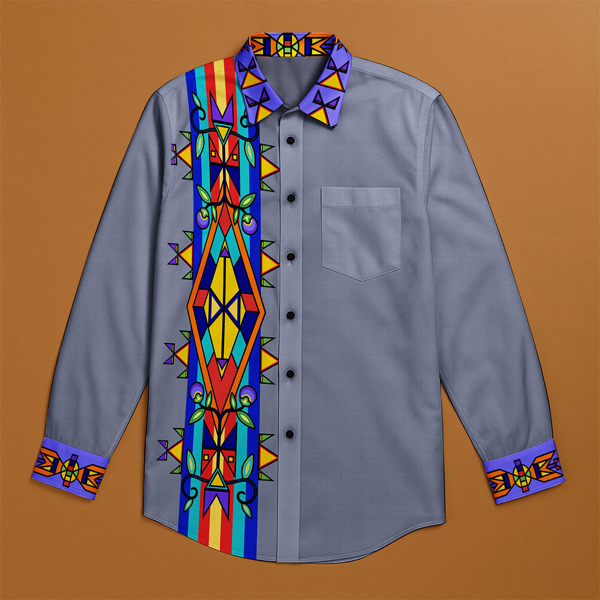 Spirit Journey Men's Casual Dress Shirt