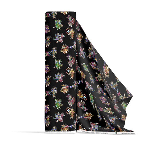 Men's Fancy Dancers Black Small Fabric