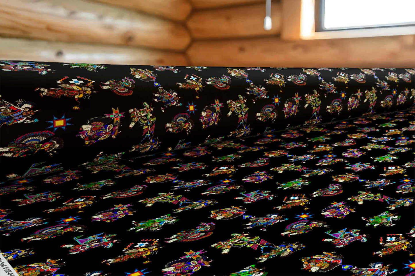 Men's Fancy Dancers Black Small Fabric