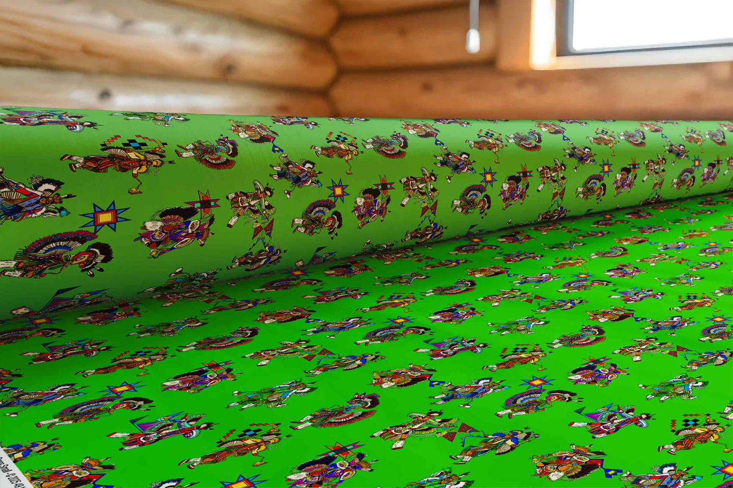 Men's Fancy Dancers Grass Small Fabric