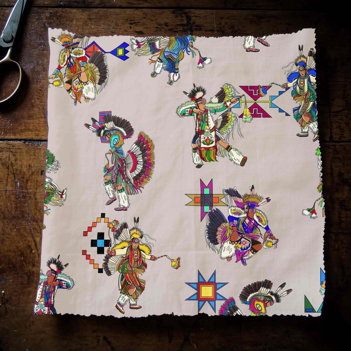 Men's Fancy Dancers Muslin Small Fabric