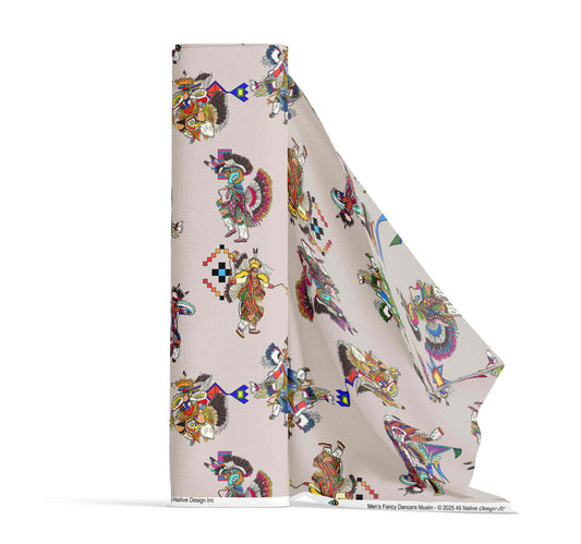 Men's Fancy Dancers Muslin Large Fabric