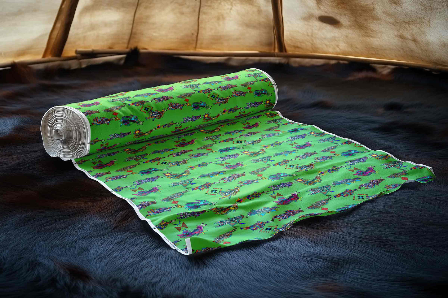 Men's Grass Dancers Grass Large Fabric