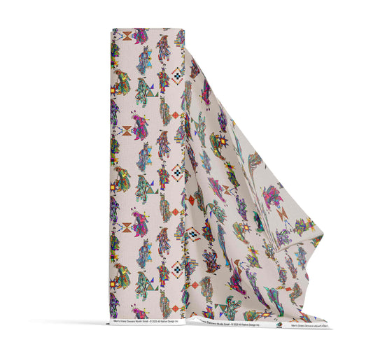 Men's Grass Dancers Muslin Small Fabric