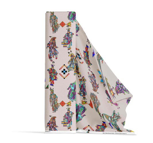 Men's Grass Dancers Muslin Large Fabric