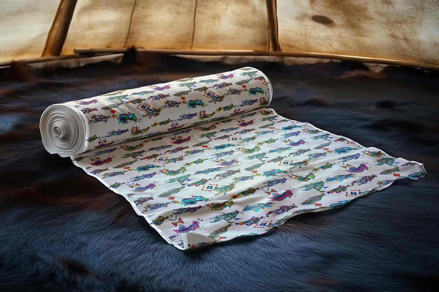 Men's Grass Dancers Muslin Large Fabric