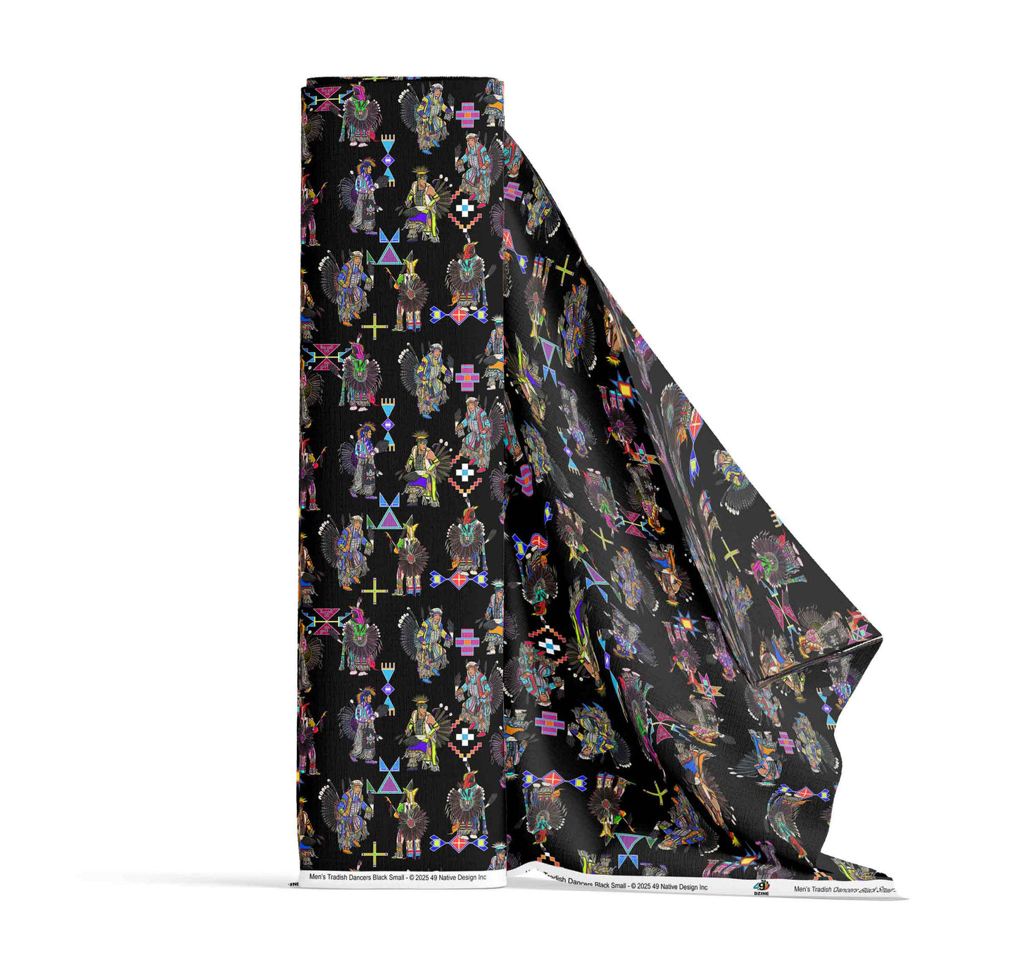 Men's Tradish Dancers Black Small Fabric