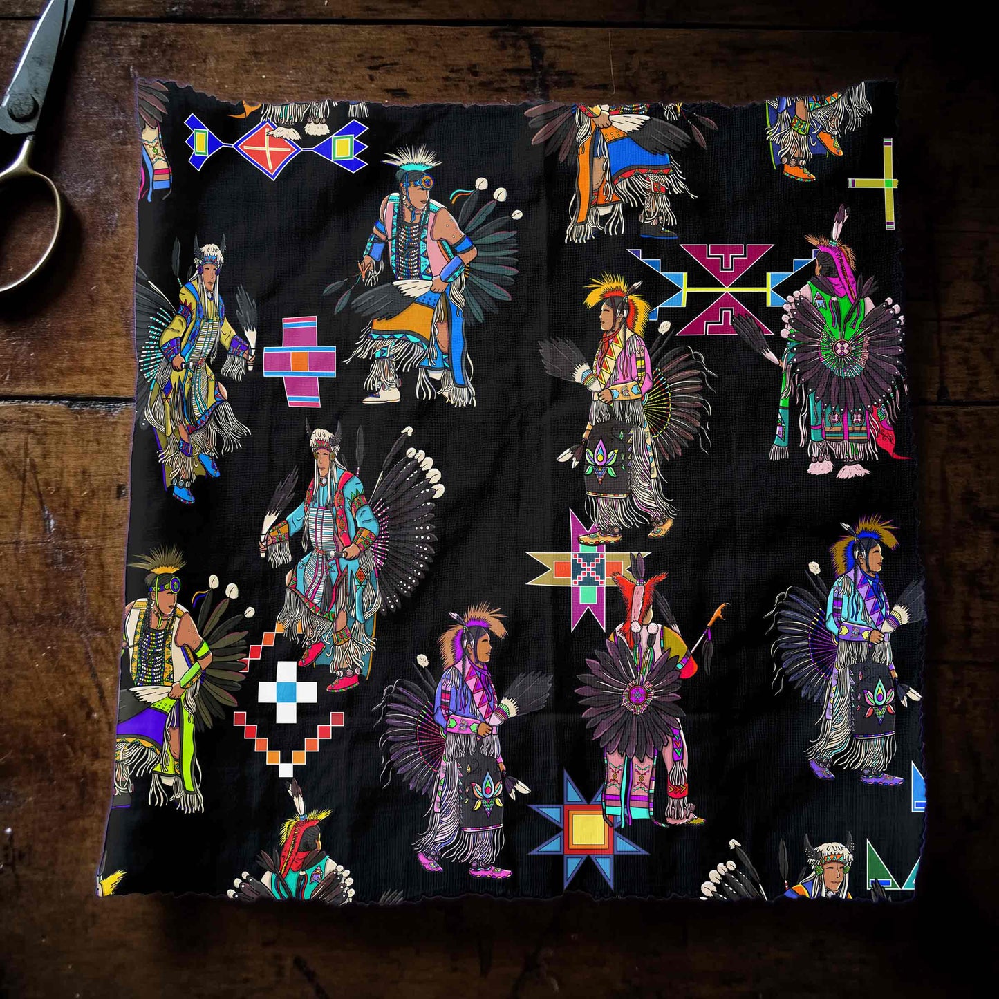 Men's Tradish Dancers Black Small Fabric