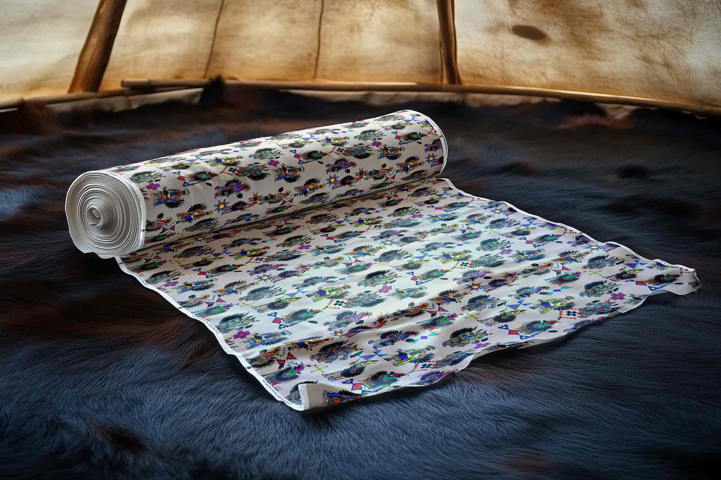 Men's Tradish Dancers Muslin Large Fabric