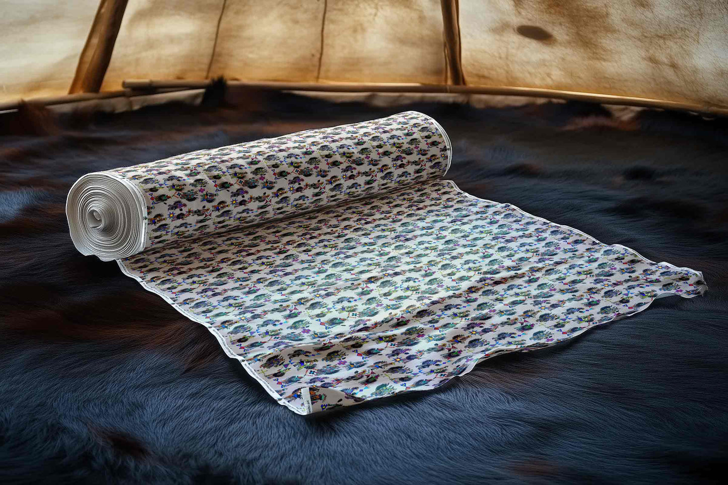 Men's Tradish Dancers Muslin Small Fabric