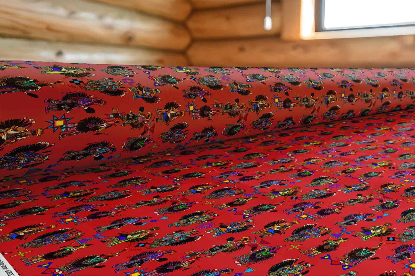 Men's Tradish Dancers Terra Cotta Small Fabric