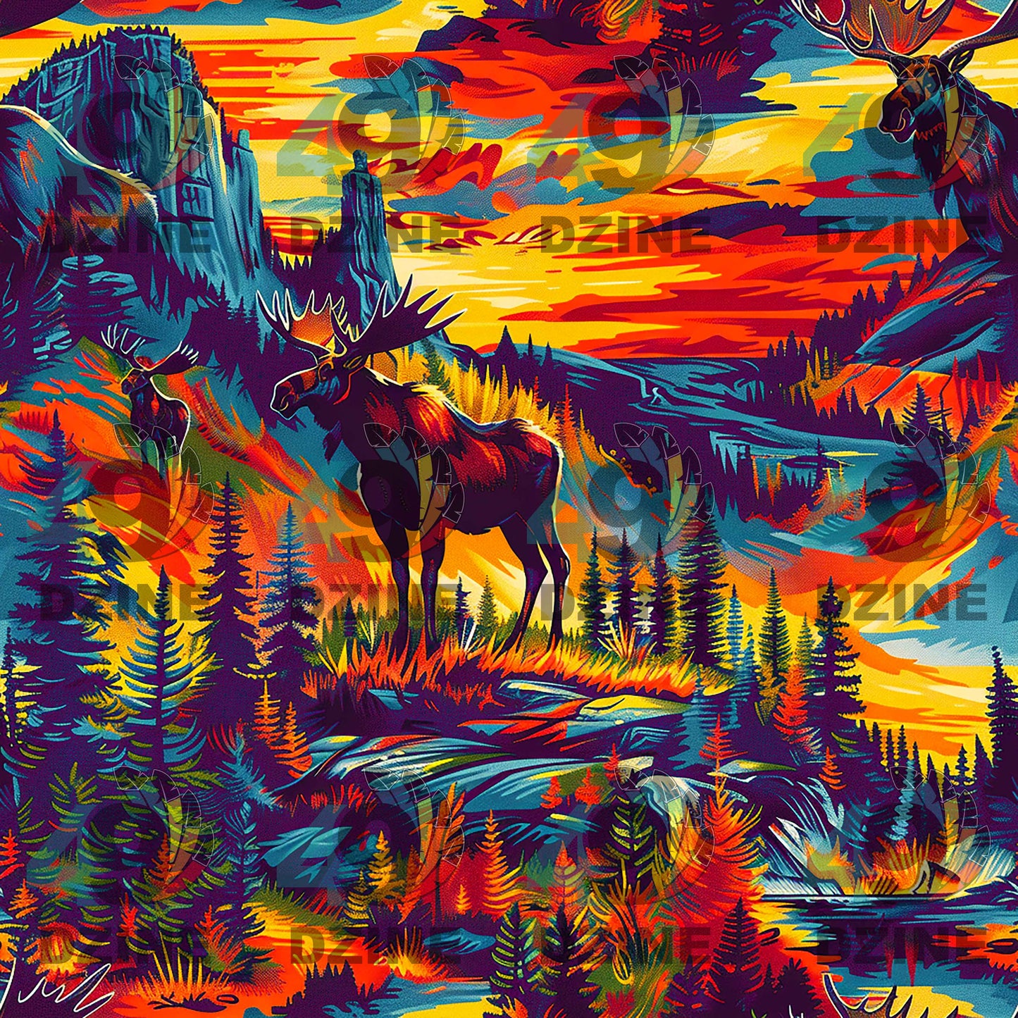 Mighty Moose Fabric