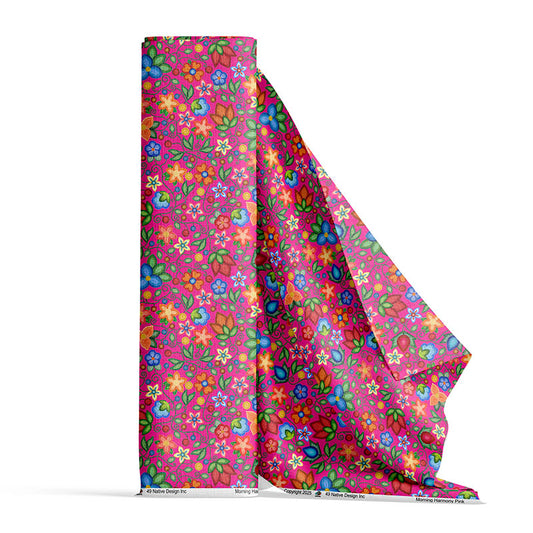 Morning Harmony Pink Fabric