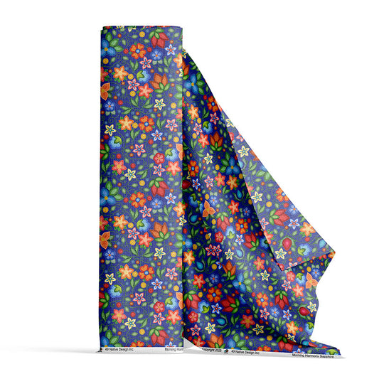 Morning Harmony Sapphire Fabric