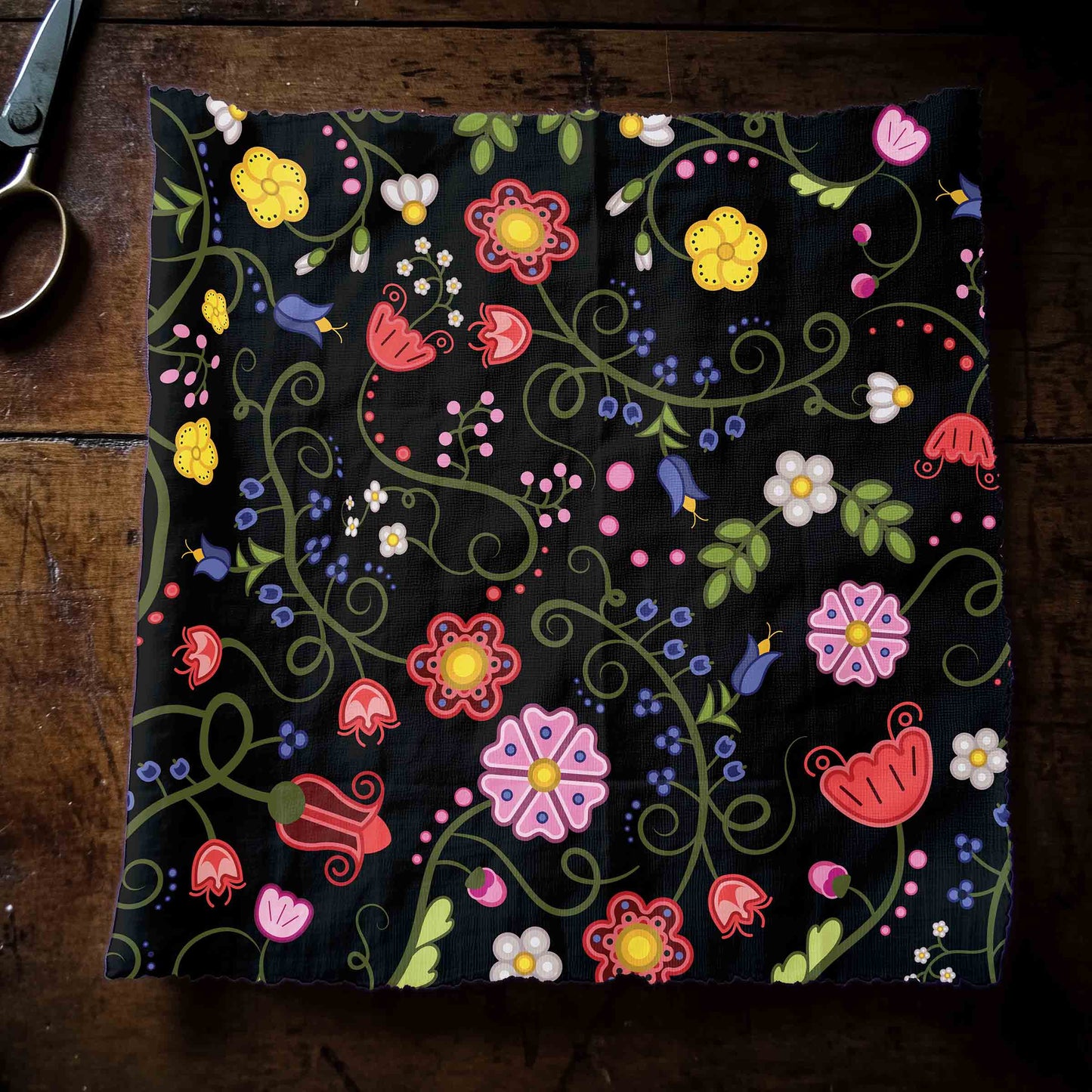 Nipin Blossom Midnight Fabric