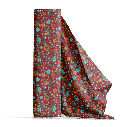 Prairie Fire Petals Red Fabric