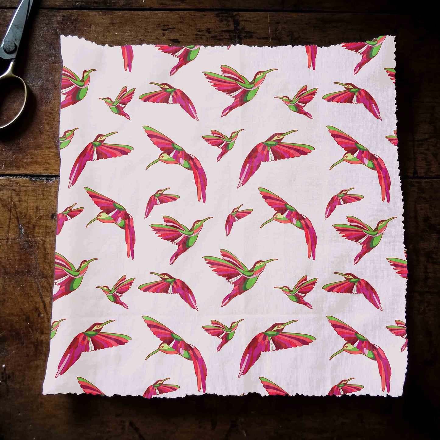 Red Swift Colourful Fabric