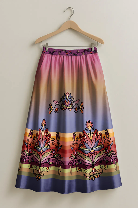 Red Willow Whispers Skirt