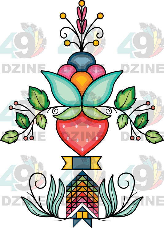 Strawberry Medicine Transfer (Various Sizes)