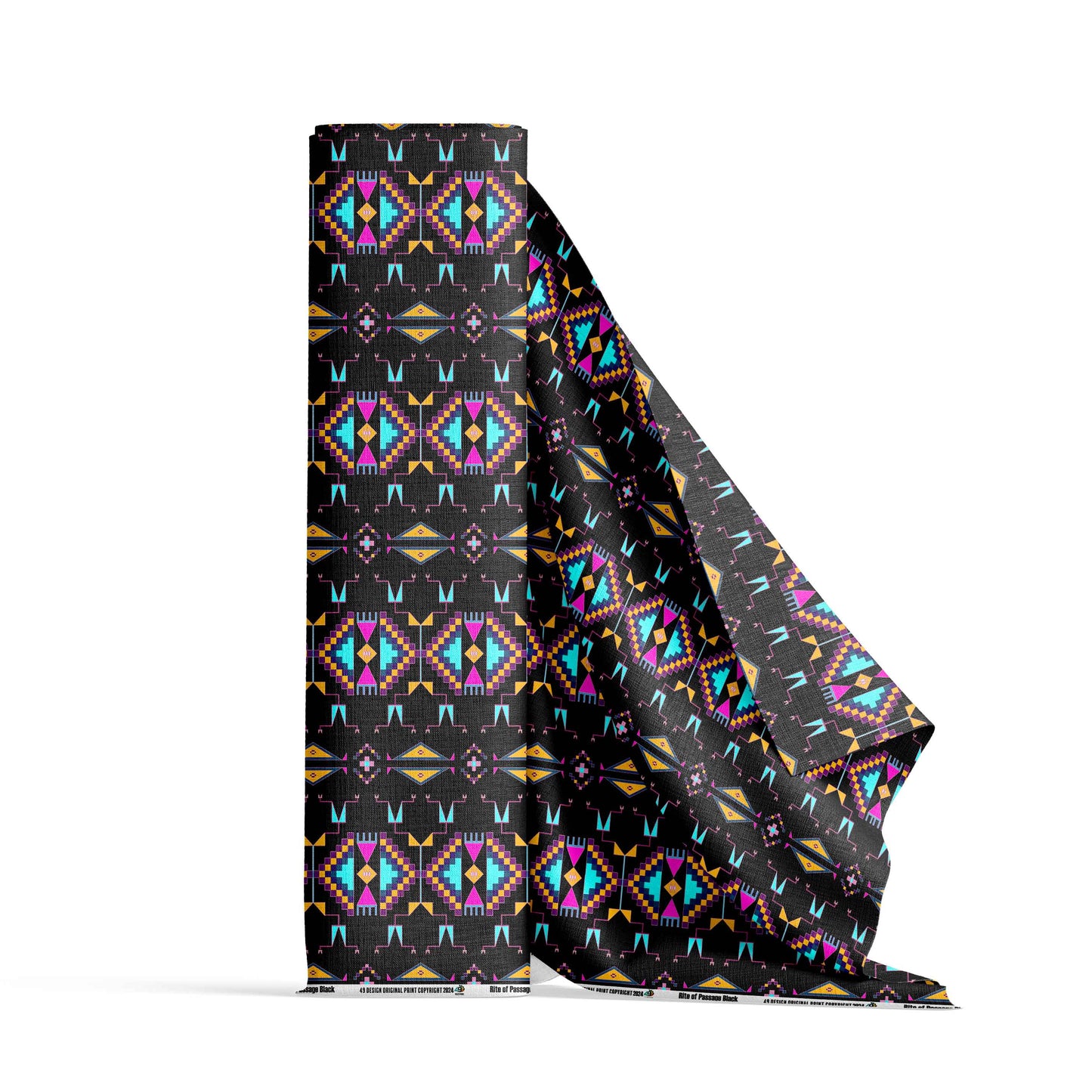 Rite of Passage Black Fabric