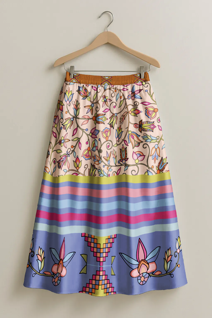 River of Petals Skirt