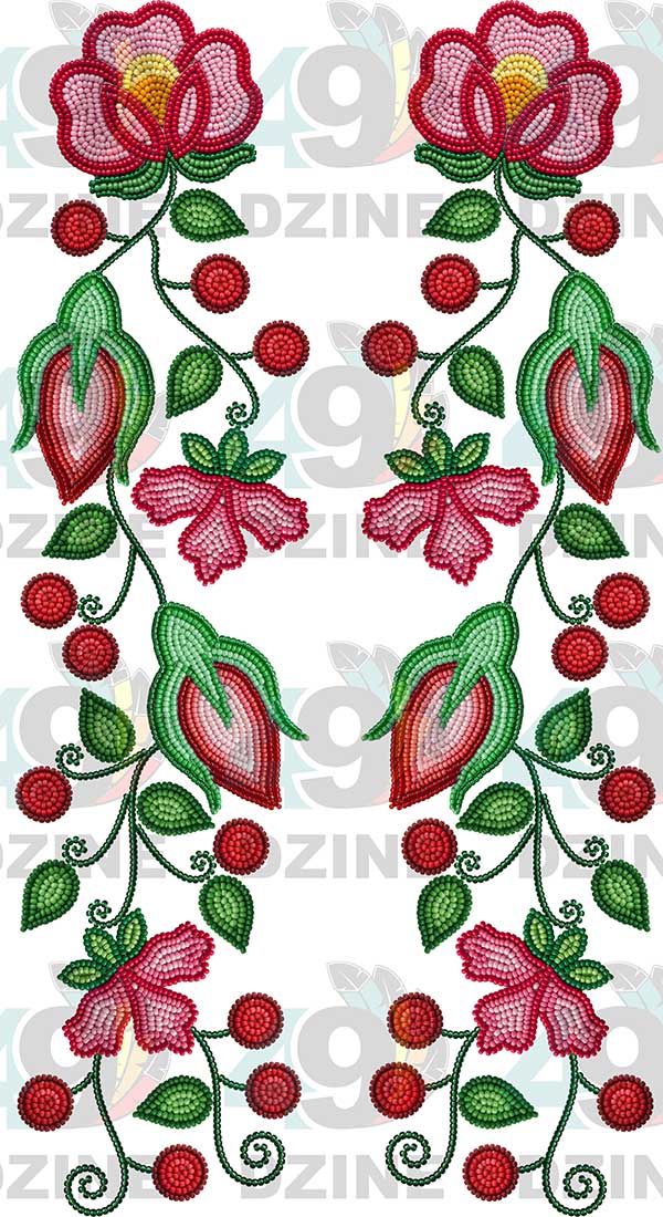 Rose Reverie Beadwork Style