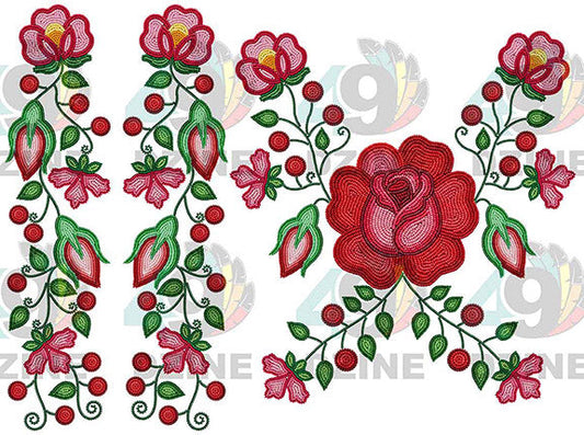 Rose Reverie Beadwork Style Set