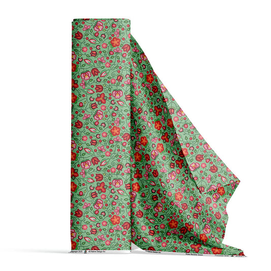 Rose Reverie Green Fabric