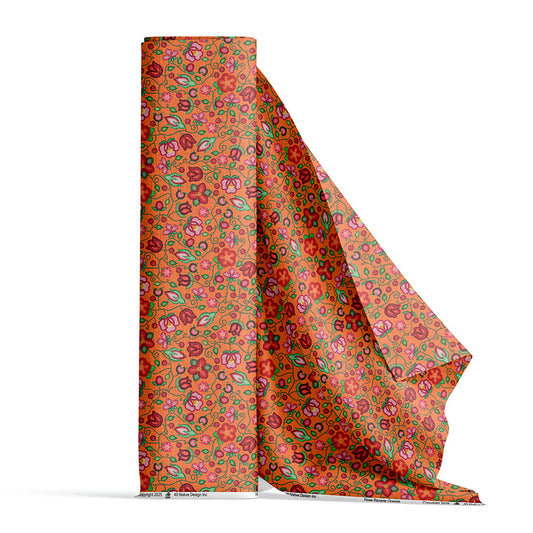 Rose Reverie Orange Fabric