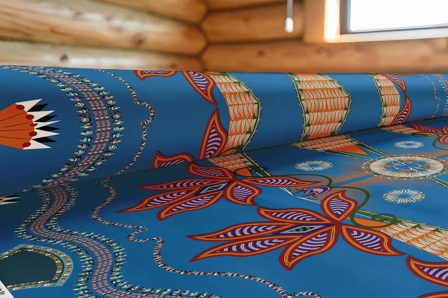 Sacred Plains Sky Fabric