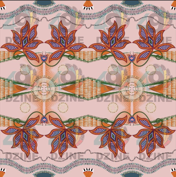 Sacred Plains Blush Fabric