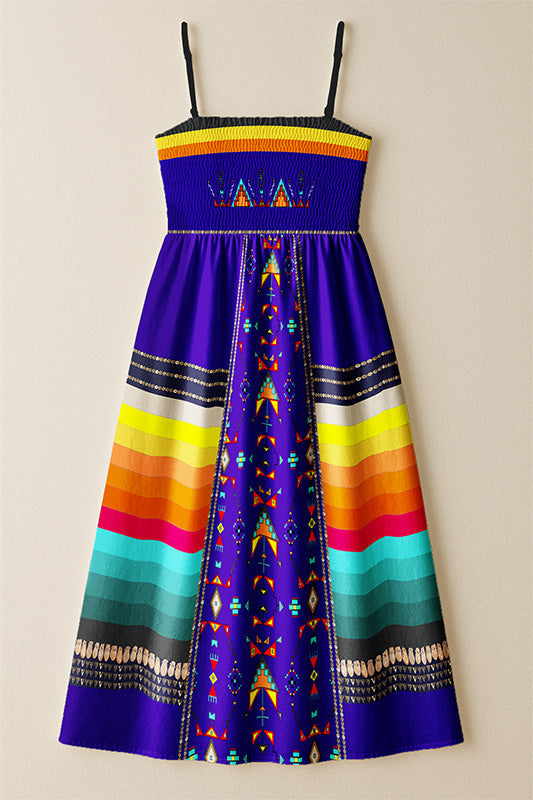 Sentinel of the Plains Navy 2 Smock Top Dress