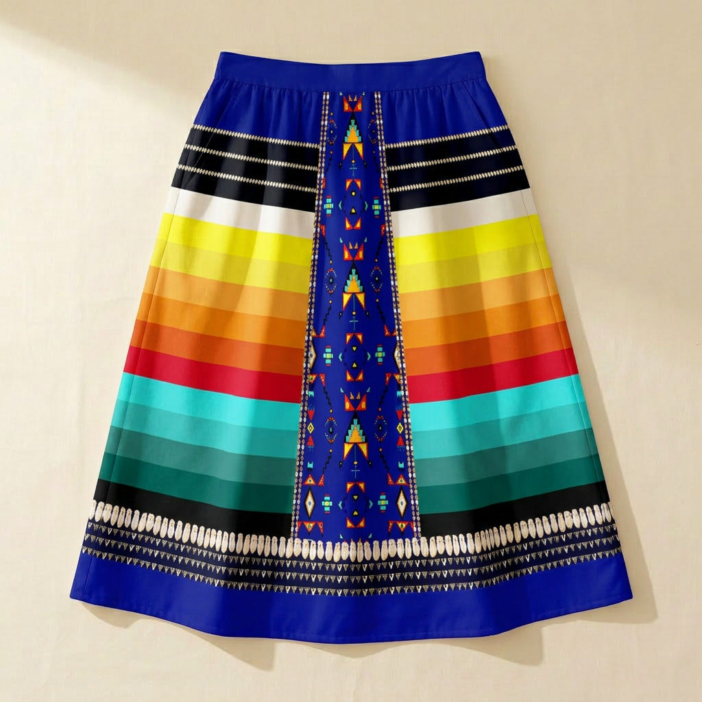 Sentinel of the Plains Midi Skirt