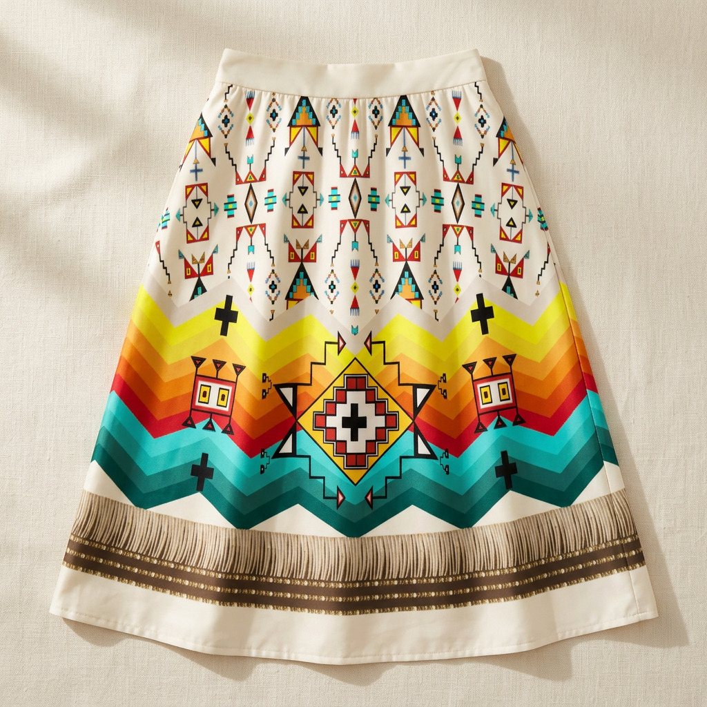 Sentinel of the Plains Midi Skirt