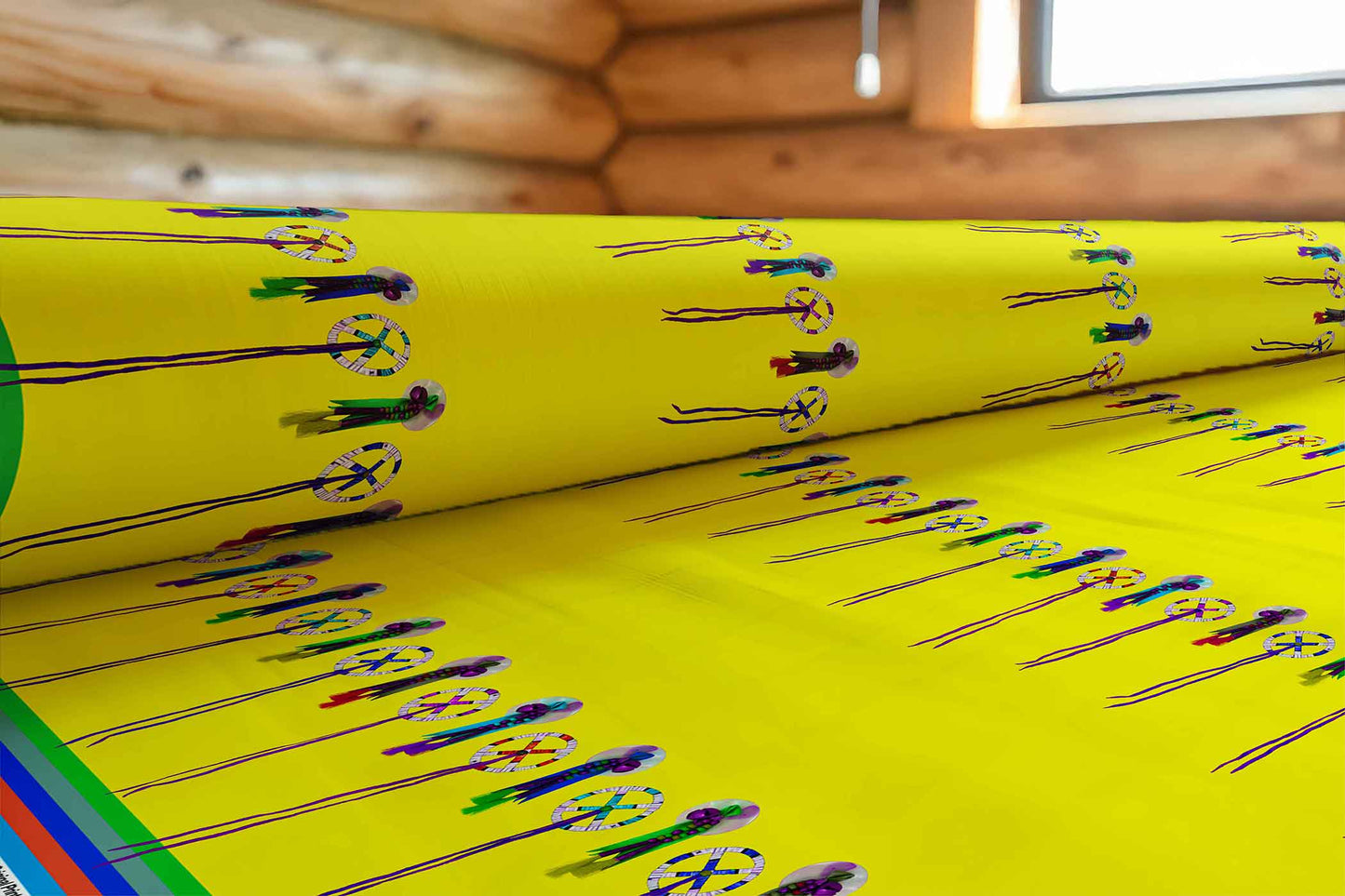 Silk Ribbons and Belles Royal Yellow Fabric