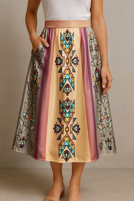 Sister Arrows Midi Skirt