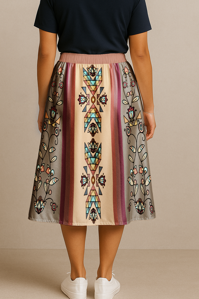 Sister Arrows Earthy Midi Skirt