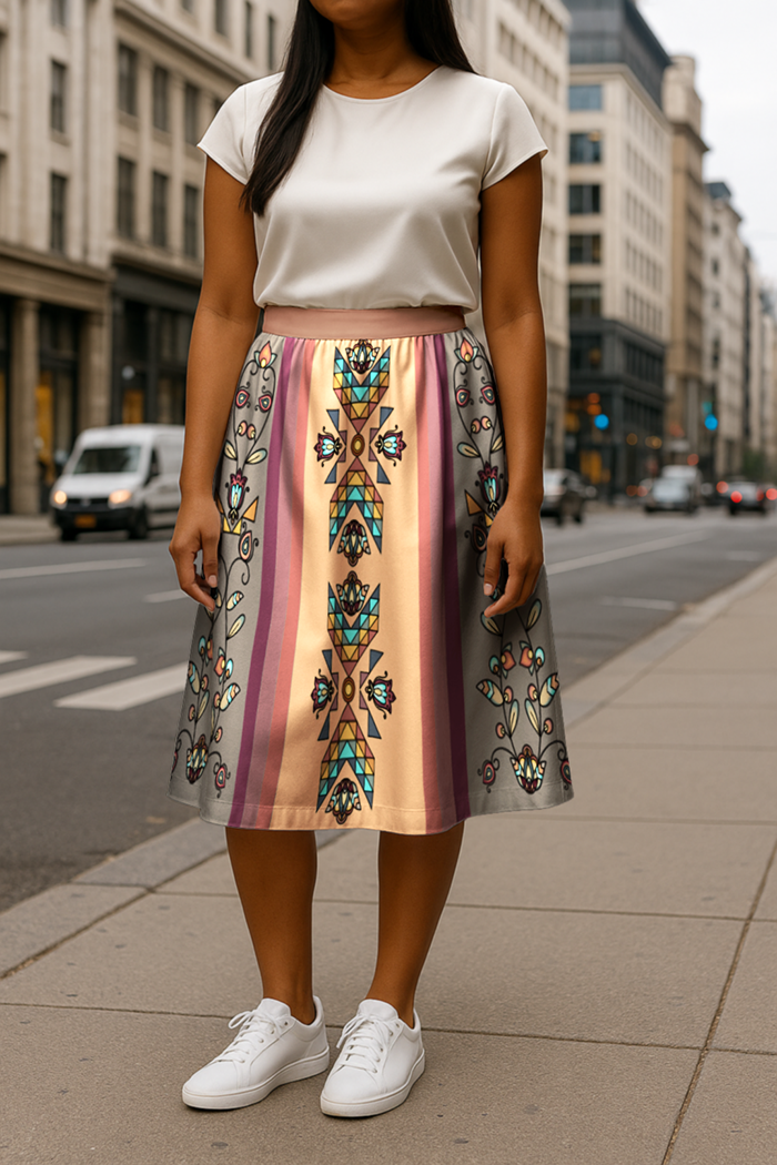 Sister Arrows Earthy Midi Skirt