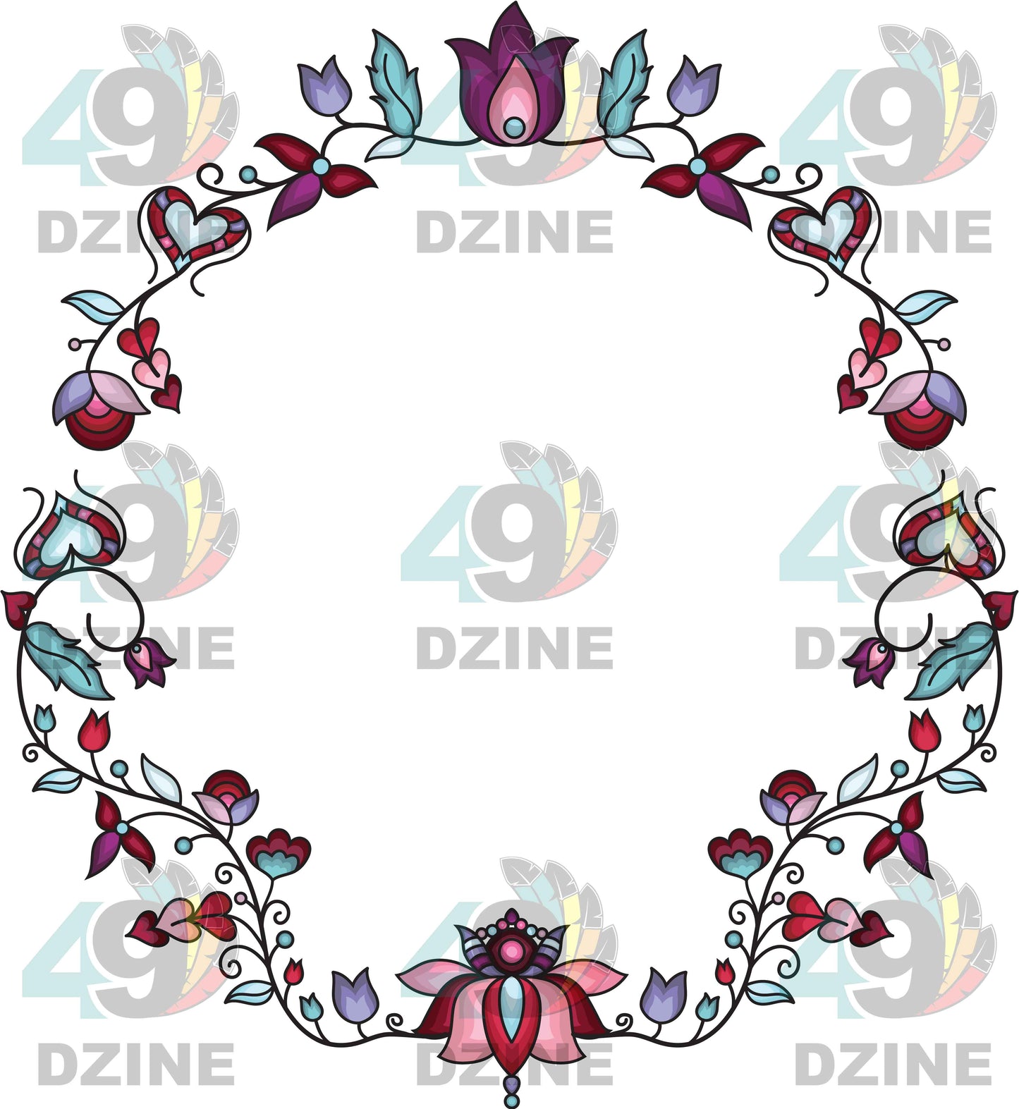 Snowlit Petal Dreams Hat