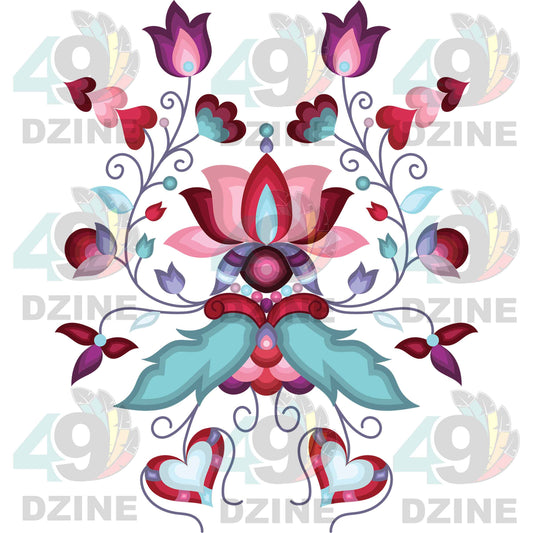 Snowlit Petal Dreams