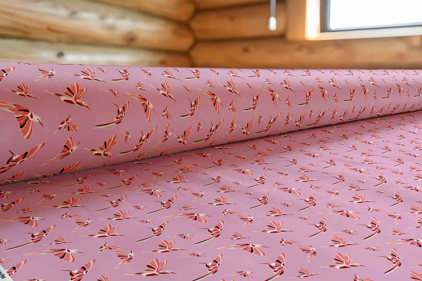 Strawberry Pink Fabric